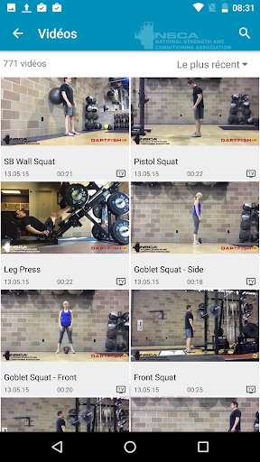 Run android online APK NSCA Global from MyAndroid or emulate NSCA Global using MyAndroid