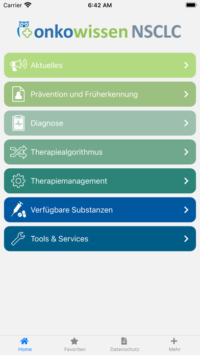 Run android online APK NSCLC onkowissen from MyAndroid or emulate NSCLC onkowissen using MyAndroid
