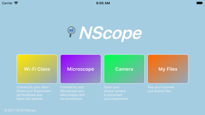 Emulate iPhone app NScope using MyAndroid