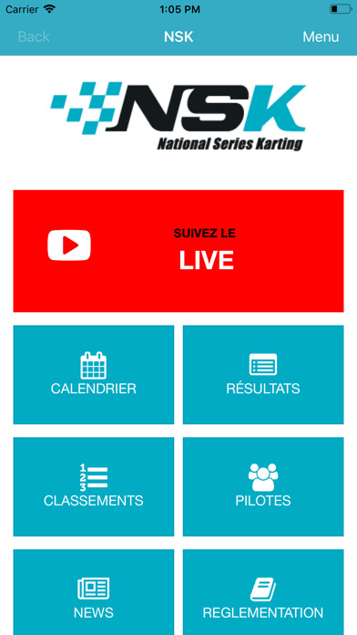 Emulate iPhone app NSK National Series Karting using MyAndroid Emulate iPhone app NSK National Series Karting using MyAndroid