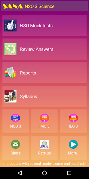 Run android online APK NSO 3 Science Olympiad from MyAndroid or emulate NSO 3 Science Olympiad using MyAndroid Run android online APK NSO 3 Science Olympiad from MyAndroid or emulate NSO 3 Science Olympiad using MyAndroid