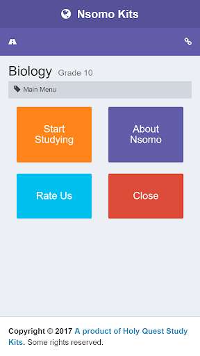 Run android online APK Nsomo Biology 10 GCSE from MyAndroid or emulate Nsomo Biology 10 GCSE using MyAndroid