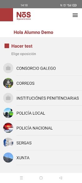 Run android online APK Nós Oposicions from MyAndroid or emulate Nós Oposicions using MyAndroid