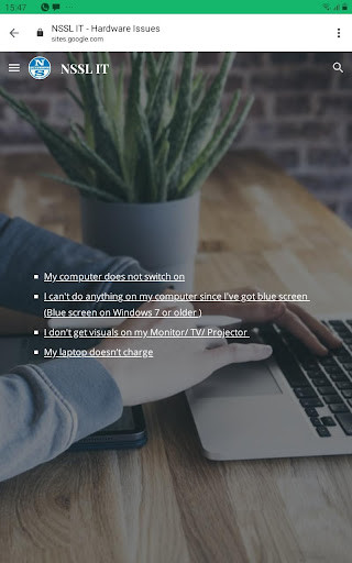Run android online APK NSSL IT Knowledge Centre from MyAndroid or emulate NSSL IT Knowledge Centre using MyAndroid