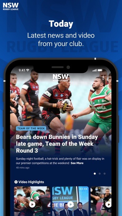 Emulate iPhone app NSW Rugby League using MyAndroid Emulate iPhone app NSW Rugby League using MyAndroid
