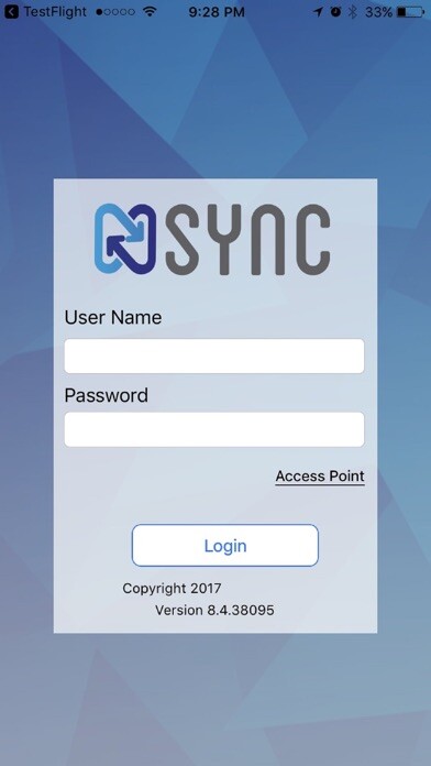Emulate iPhone app NSync Client using MyAndroid