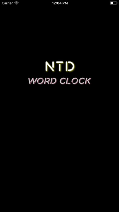 Emulate iPhone app nTd Word Clock using MyAndroid Emulate iPhone app nTd Word Clock using MyAndroid