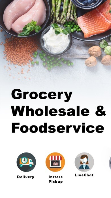 Emulate iPhone app NTFOODS Grocery Wholesale Good using MyAndroid Emulate iPhone app NTFOODS Grocery Wholesale Good using MyAndroid