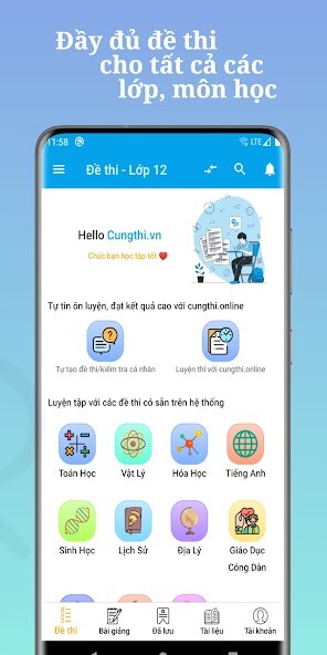 Run android online APK Ôn Thi trắc nghiệm THCS, THPT from MyAndroid or emulate Ôn Thi trắc nghiệm THCS, THPT using MyAndroid Run android online APK Ôn Thi trắc nghiệm THCS, THPT from MyAndroid or emulate Ôn Thi trắc nghiệm THCS, THPT using MyAndroid