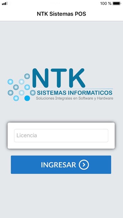 Emulate iPhone app NTK Sistemas POS using MyAndroid
