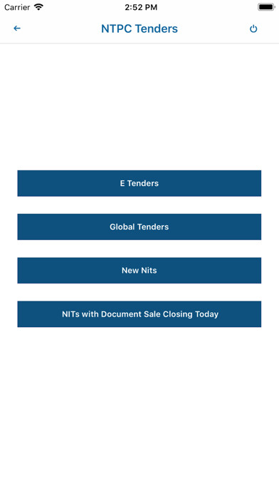 Emulate iPhone app NTPC TENDER using MyAndroid