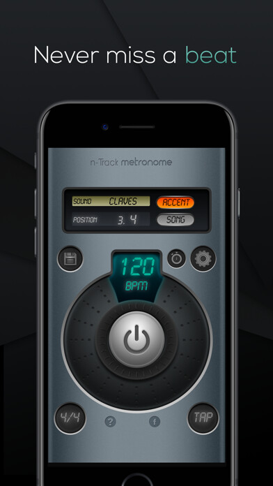 Emulate iPhone app n-Track Metronome using MyAndroid Emulate iPhone app n-Track Metronome using MyAndroid