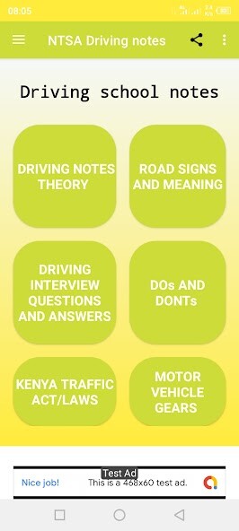 Run android online APK NTSA driving school notes from MyAndroid or emulate NTSA driving school notes using MyAndroid Run android online APK NTSA driving school notes from MyAndroid or emulate NTSA driving school notes using MyAndroid