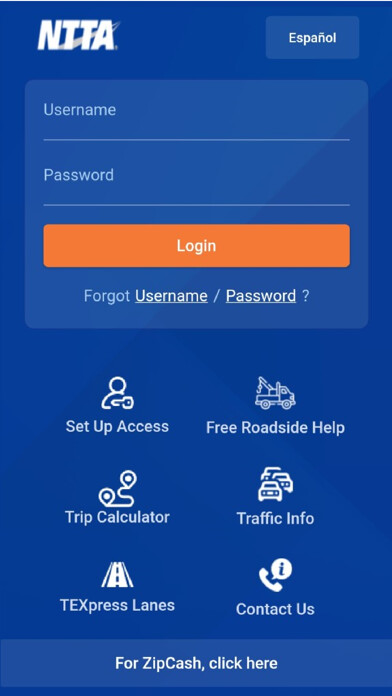 Emulate iPhone app NTTA Tollmate® using MyAndroid Emulate iPhone app NTTA Tollmate® using MyAndroid