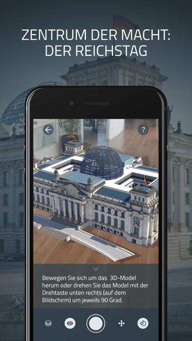 Emulate iPhone app ntv AR - Der Reichstag using MyAndroid Emulate iPhone app ntv AR - Der Reichstag using MyAndroid