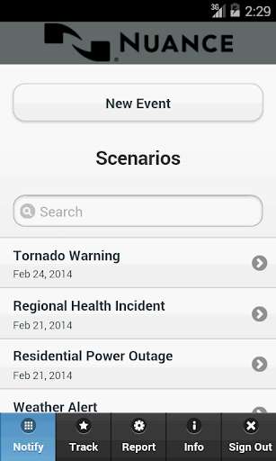 Emulate Android APK Nuance Mobile Administrator