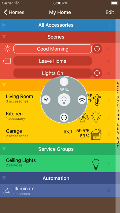 Emulate iPhone app nuanco – Home Automation using MyAndroid Emulate iPhone app nuanco – Home Automation using MyAndroid