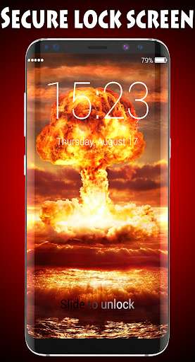 Run android online APK Nuclear Bomb Lock Screen & Wallpaper from MyAndroid or emulate Nuclear Bomb Lock Screen & Wallpaper using MyAndroid