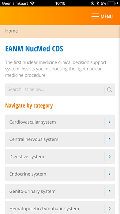 Emulate iPhone app NucMed CDS using MyAndroid Emulate iPhone app NucMed CDS using MyAndroid