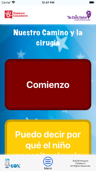 Emulate iPhone app Nuestro Camino y la cirugía using MyAndroid Emulate iPhone app Nuestro Camino y la cirugía using MyAndroid