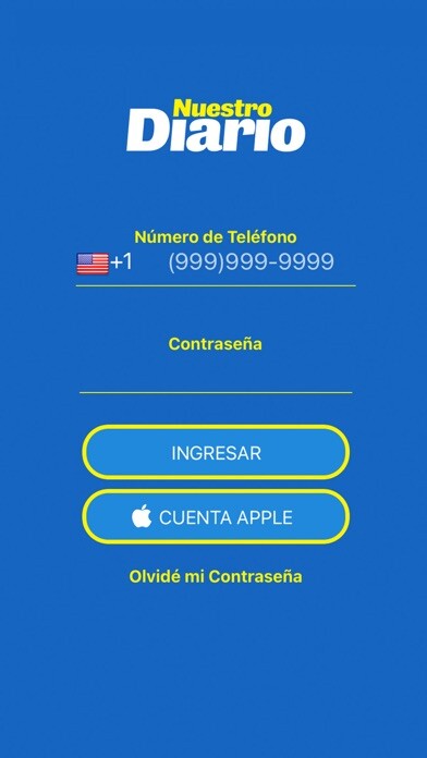 Emulate iPhone app Nuestro Diario App using MyAndroid Emulate iPhone app Nuestro Diario App using MyAndroid