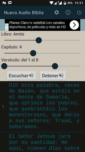 Run android online APK Nueva Audio Biblia RVA from MyAndroid or emulate Nueva Audio Biblia RVA using MyAndroid