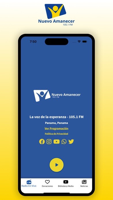 Emulate iPhone app Nuevo Amancer radio using MyAndroid Emulate iPhone app Nuevo Amancer radio using MyAndroid