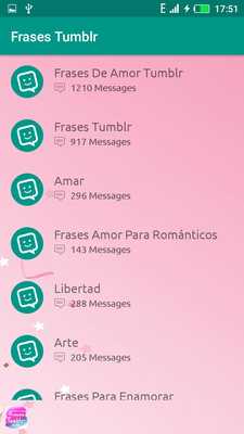 Emulate Android APK Nuevo Frases Tumblr 2018