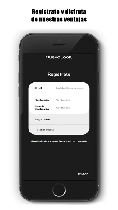 Emulate iPhone app NuevoLook Citas using MyAndroid Emulate iPhone app NuevoLook Citas using MyAndroid
