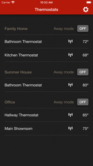 Emulate iPhone app Nuheat Signature using MyAndroid