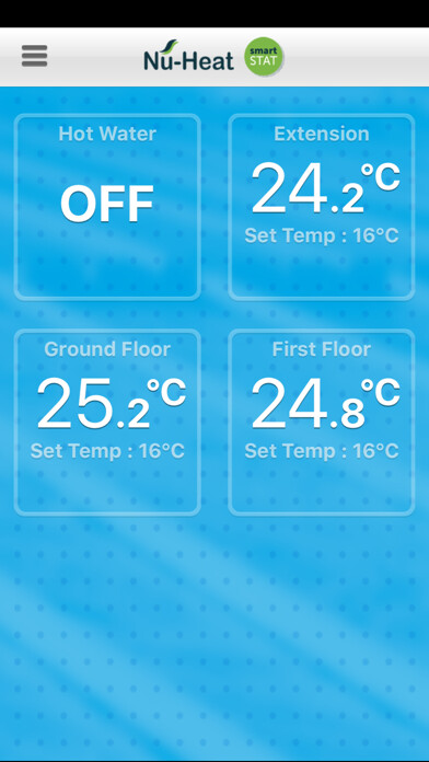 Emulate iPhone app Nu-Heat SmartStat using MyAndroid