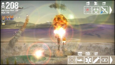 Emulate iPhone app Nuke Em All using MyAndroid