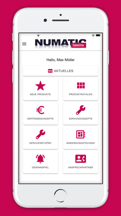 Emulate iPhone app Numatic SalesOne using MyAndroid