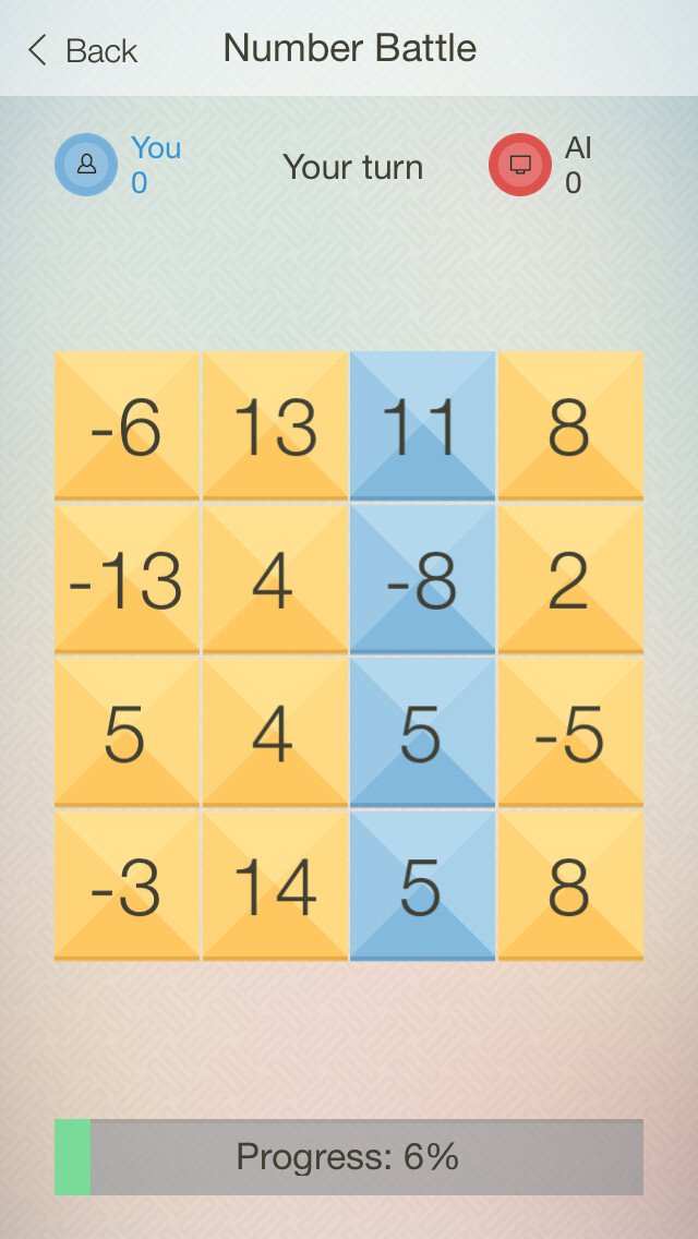 Emulate iPhone app Number Battle - fun game (puzzle) with numbers. Show the erudition, play with friends using MyAndroid Emulate iPhone app Number Battle - fun game (puzzle) with numbers. Show the erudition, play with friends using MyAndroid