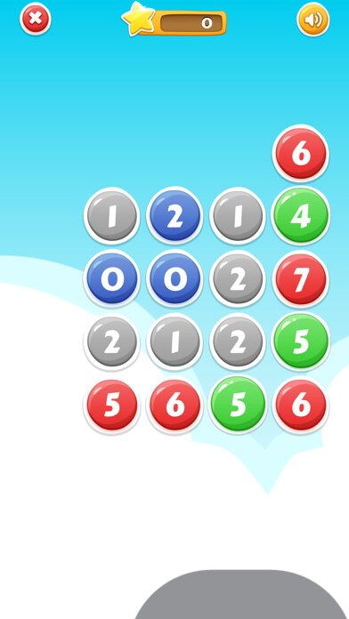Emulate iPhone app Number Blocks  - Magic Square using MyAndroid