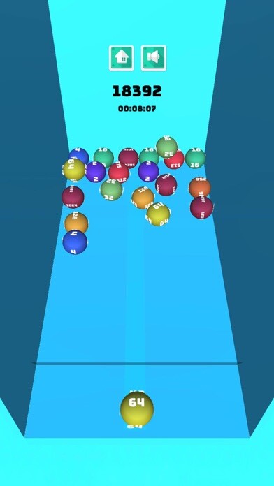 Emulate iPhone app Number Bubbles: Aim & Merge 3D using MyAndroid Emulate iPhone app Number Bubbles: Aim & Merge 3D using MyAndroid