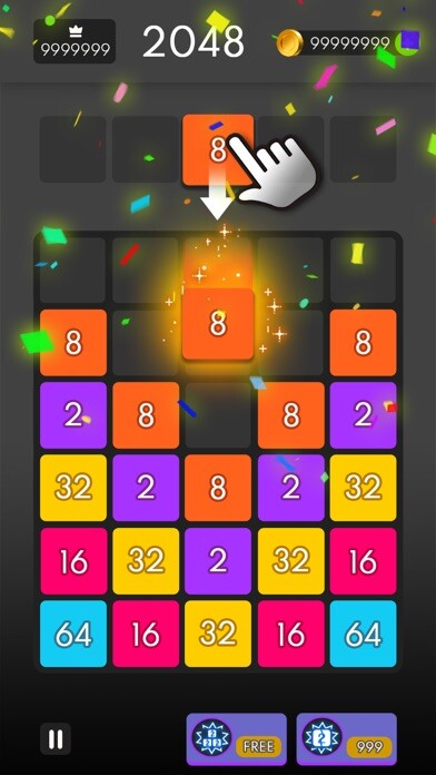 Emulate iPhone app Number Drop: X2 Blocks Merge using MyAndroid Emulate iPhone app Number Drop: X2 Blocks Merge using MyAndroid