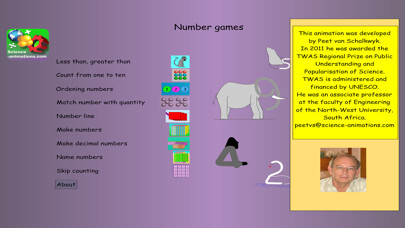 Emulate iPhone app Number Games Animation using MyAndroid