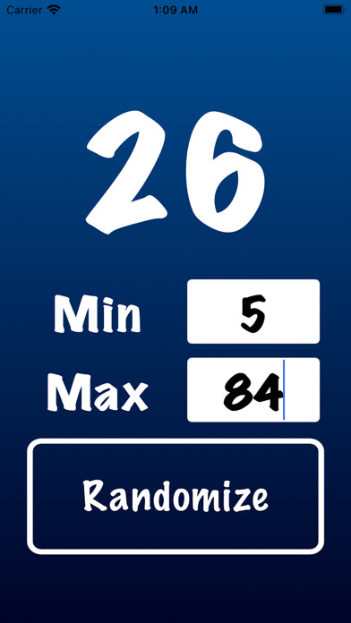 Emulate iPhone app Number Generator App using MyAndroid Emulate iPhone app Number Generator App using MyAndroid