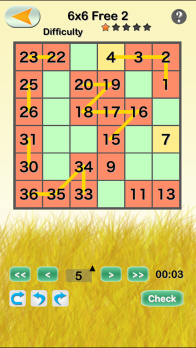 Emulate iPhone app Number Join - Connect Diagonal using MyAndroid