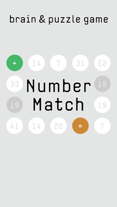 Emulate iPhone app Number Match - brain&puzzle game using MyAndroid Emulate iPhone app Number Match - brain&puzzle game using MyAndroid