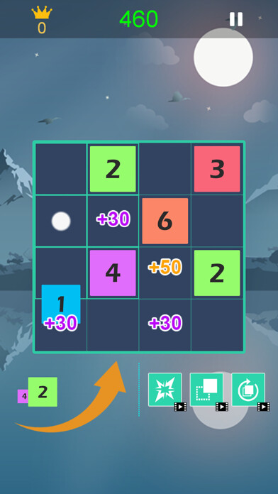 Emulate iPhone app Number Merge - Block Puzzle using MyAndroid