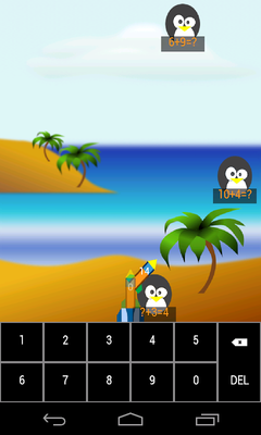 Emulate Android APK Number Penguins
