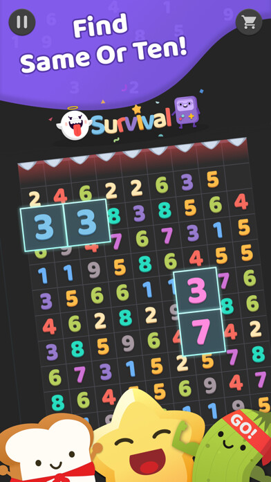 Emulate iPhone app Number Puzzle - Same or Ten using MyAndroid Emulate iPhone app Number Puzzle - Same or Ten using MyAndroid