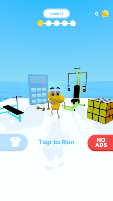 Emulate iPhone app Number Race 3D using MyAndroid Emulate iPhone app Number Race 3D using MyAndroid