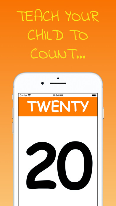 Emulate iPhone app Numbers 1 to 20 Flashcards using MyAndroid Emulate iPhone app Numbers 1 to 20 Flashcards using MyAndroid