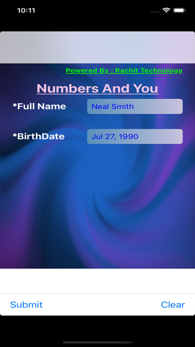 Emulate iPhone app Numbers And You ( Numerology ) using MyAndroid Emulate iPhone app Numbers And You ( Numerology ) using MyAndroid