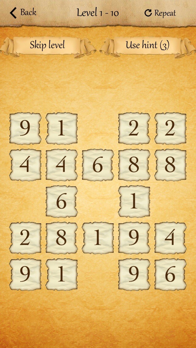 Emulate iPhone app Numbers Game - doodle logic quiz. Addictive number match puzzle using MyAndroid Emulate iPhone app Numbers Game - doodle logic quiz. Addictive number match puzzle using MyAndroid