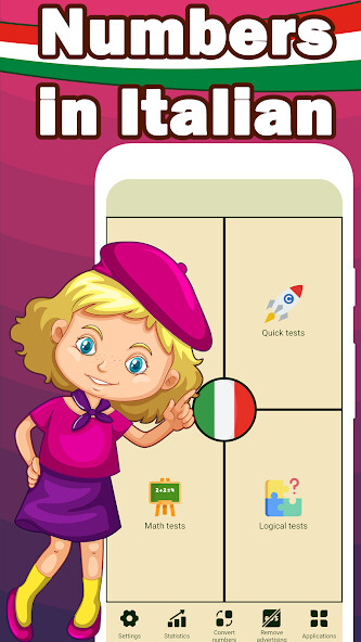 Run android online APK Numbers in Italian language from MyAndroid or emulate Numbers in Italian language using MyAndroid
