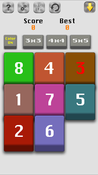 Emulate iPhone app Number Slide-15 Fifteen puzzle using MyAndroid Emulate iPhone app Number Slide-15 Fifteen puzzle using MyAndroid